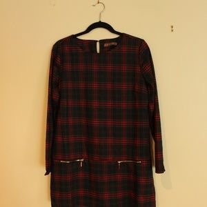 Modern Plaid Dress